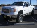 2008 Summit White GMC Sierra 2500HD SLT Z71 Crew Cab 4x4  photo #1