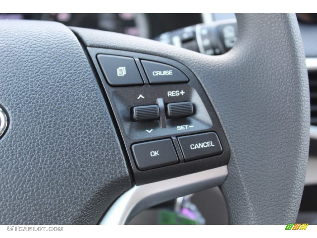 2020 Hyundai Tucson SE Gray Steering Wheel Photo #135585226