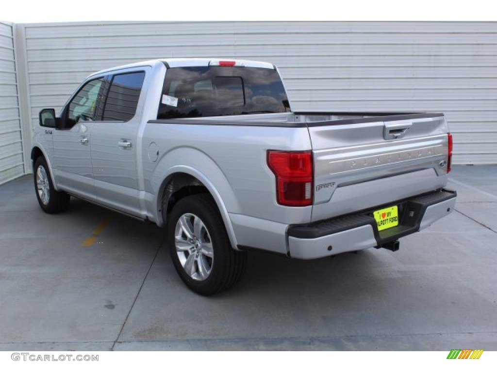 2019 F150 XLT SuperCrew - Ingot Silver / Black photo #6