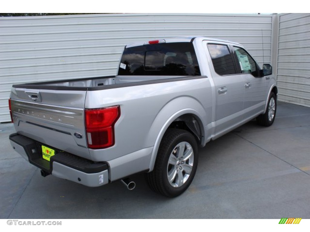 2019 F150 XLT SuperCrew - Ingot Silver / Black photo #8