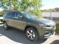 Olive Green Pearl 2020 Jeep Cherokee Limited 4x4 Exterior