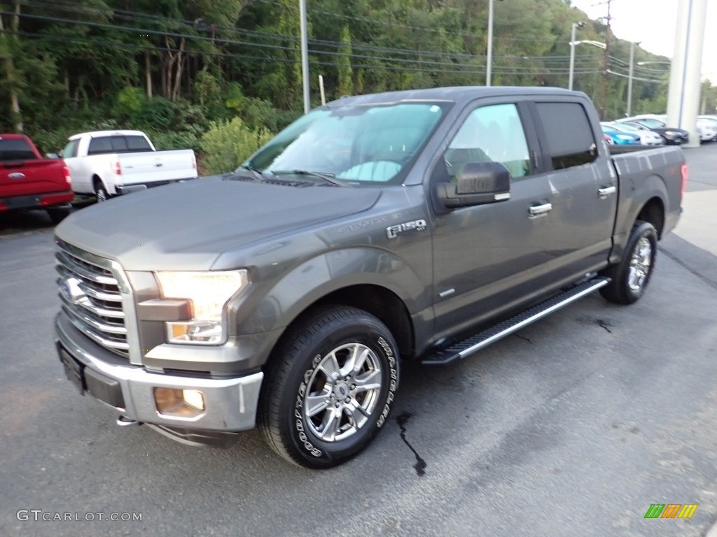 2016 F150 XLT SuperCrew 4x4 - Magnetic / Medium Earth Gray photo #6