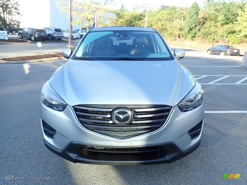 2016 CX-5 Grand Touring AWD - Sonic Silver Metallic / Black photo #8