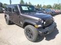 2020 Granite Crystal Metallic Jeep Wrangler Unlimited Sport 4x4  photo #7