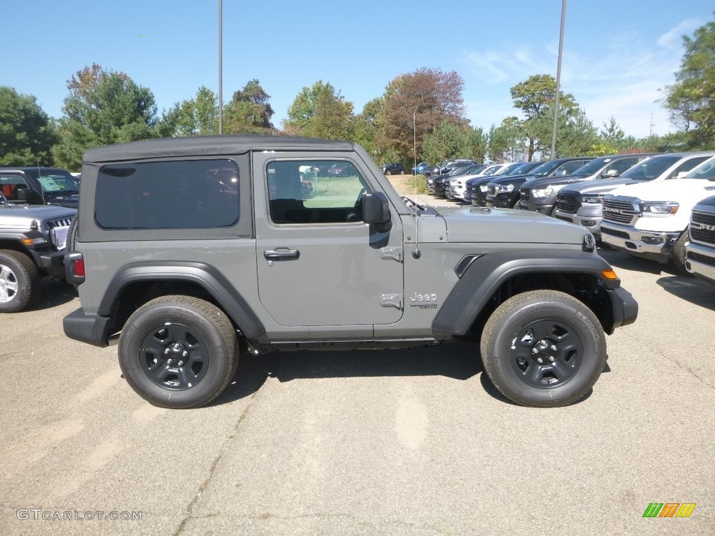 Sting-Gray 2020 Jeep Wrangler Sport 4x4 Exterior Photo #135590611