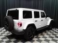 2020 Bright White Jeep Wrangler Unlimited Sahara 4x4  photo #6