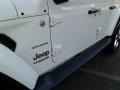 2020 Bright White Jeep Wrangler Unlimited Sahara 4x4  photo #29