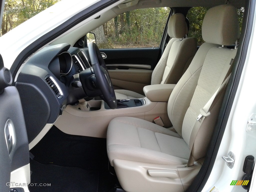Light Frost Beige/Black Interior 2020 Dodge Durango SXT Photo #135591535