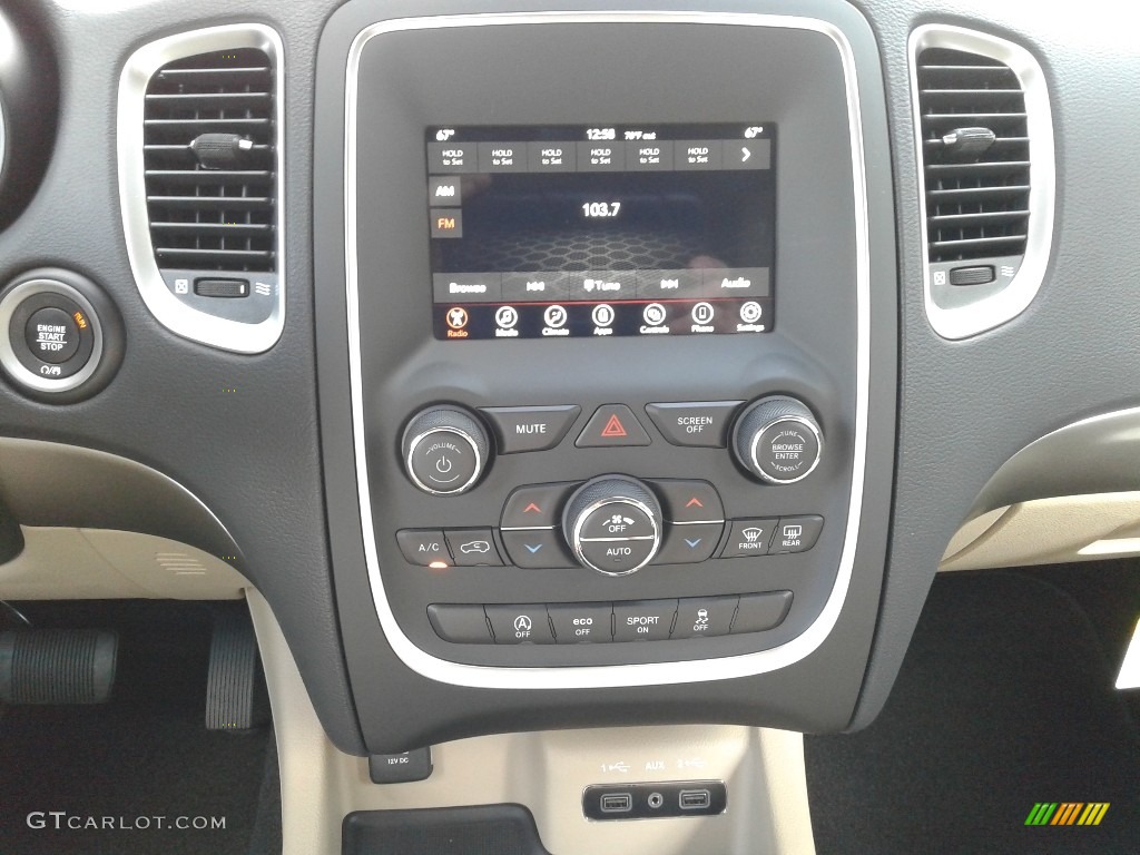 2020 Dodge Durango SXT Controls Photo #135591604