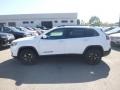 2020 Bright White Jeep Cherokee Altitude 4x4  photo #2