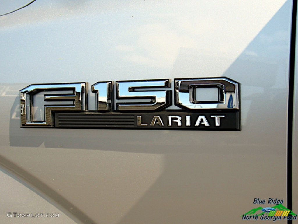 2019 F150 Lariat SuperCrew 4x4 - Ingot Silver / Black photo #41