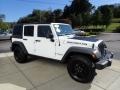 2017 Bright White Jeep Wrangler Unlimited Freedom Edition 4x4  photo #6