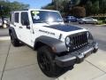 2017 Bright White Jeep Wrangler Unlimited Freedom Edition 4x4  photo #7