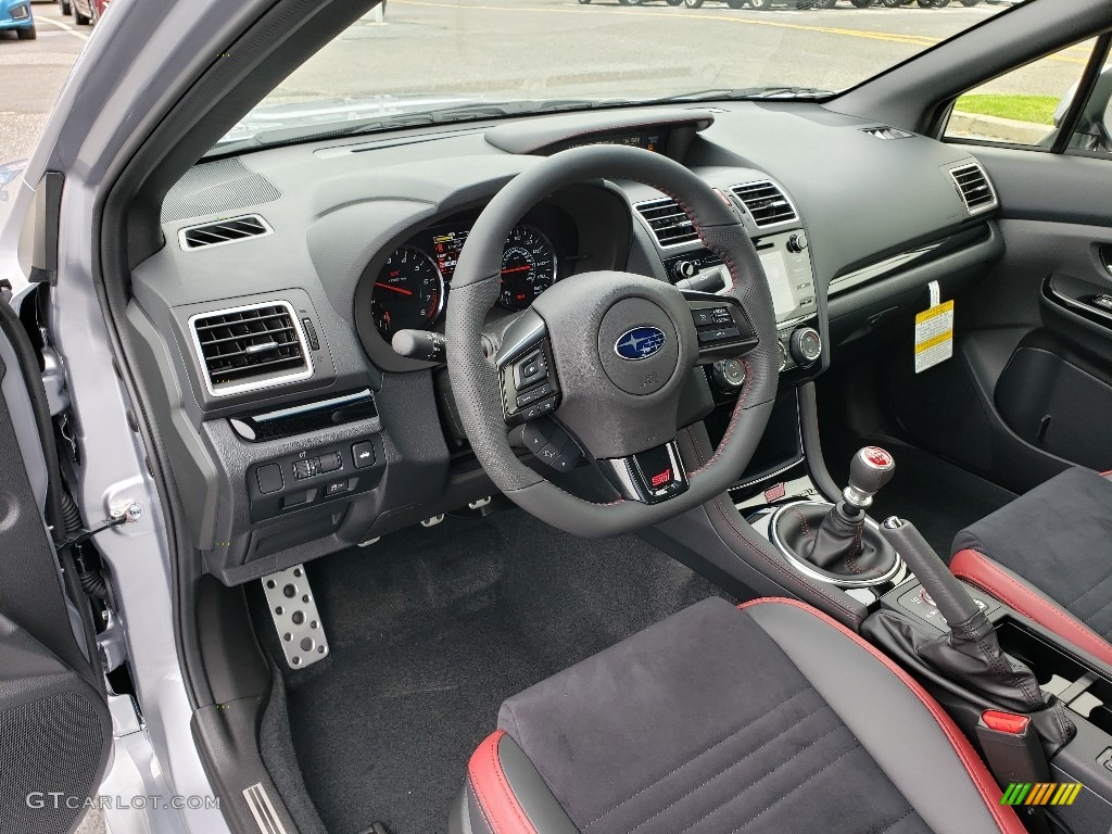 Black Ultra Suede/Carbon Black Interior 2020 Subaru WRX STI Photo #135594220