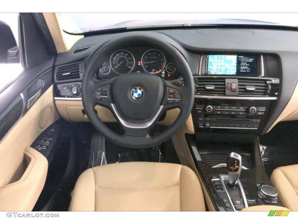 2016 X3 xDrive28i - Deep Sea Blue Metallic / Sand Beige photo #4