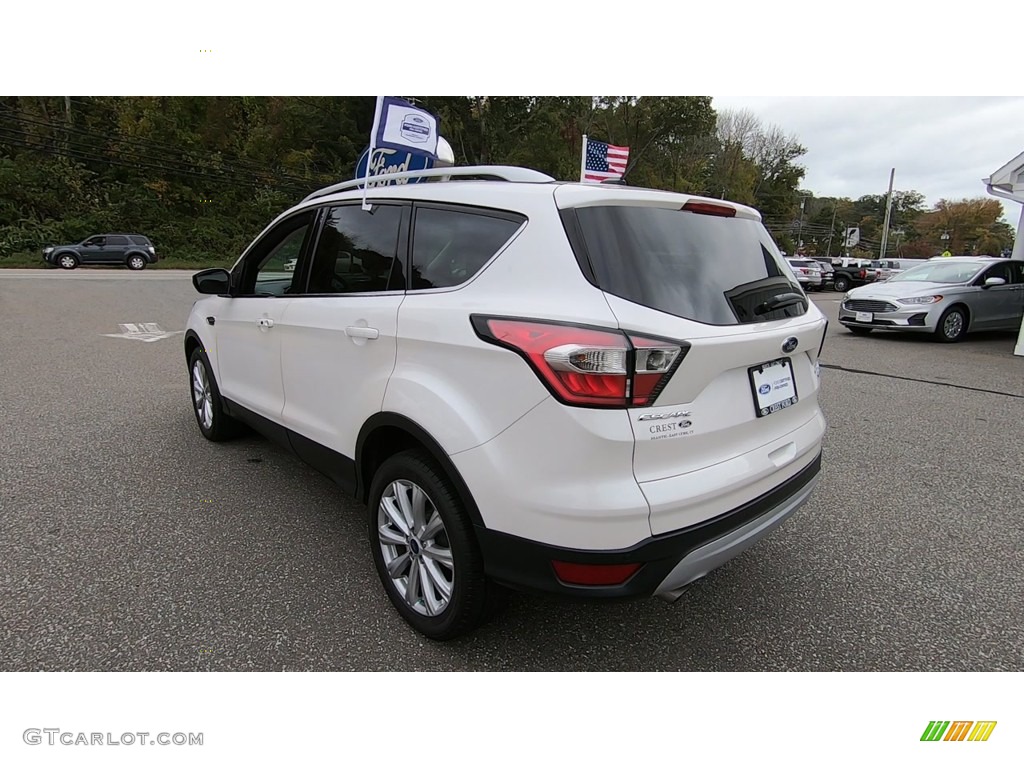 2017 Escape Titanium 4WD - White Platinum / Medium Light Stone photo #5