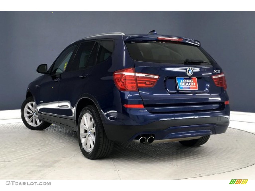 2016 X3 xDrive28i - Deep Sea Blue Metallic / Sand Beige photo #10