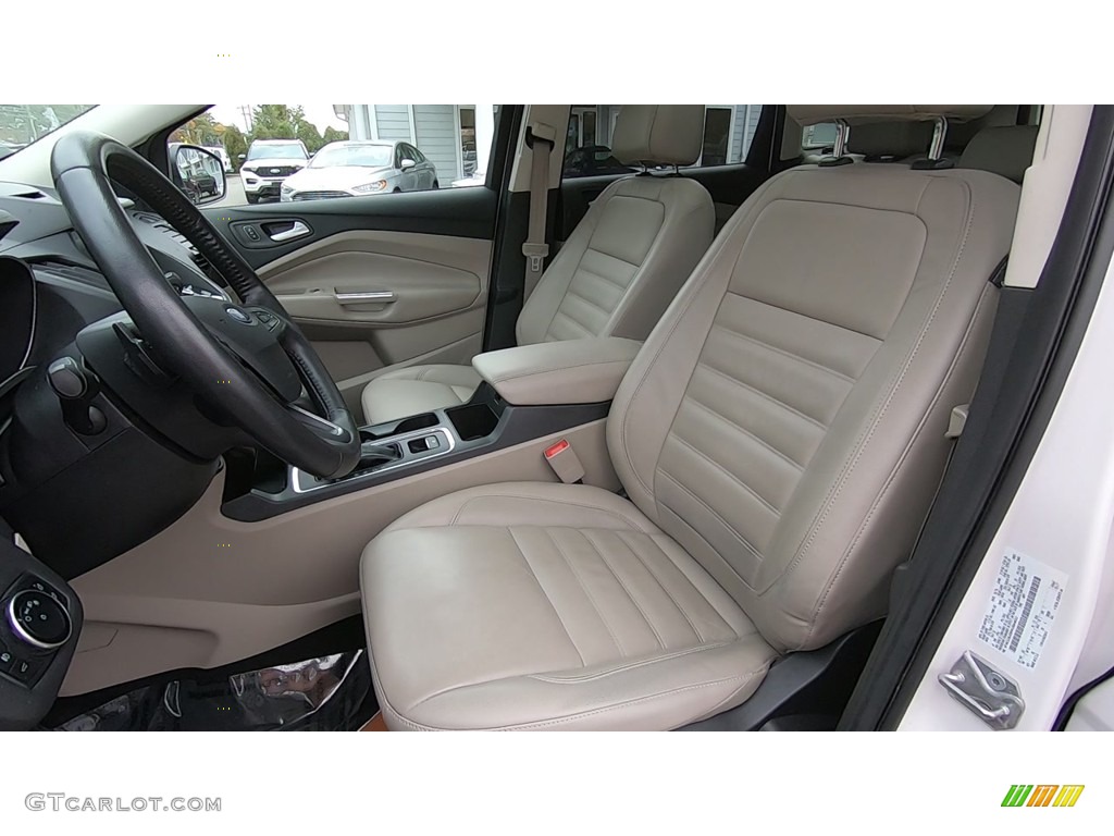 2017 Escape Titanium 4WD - White Platinum / Medium Light Stone photo #12