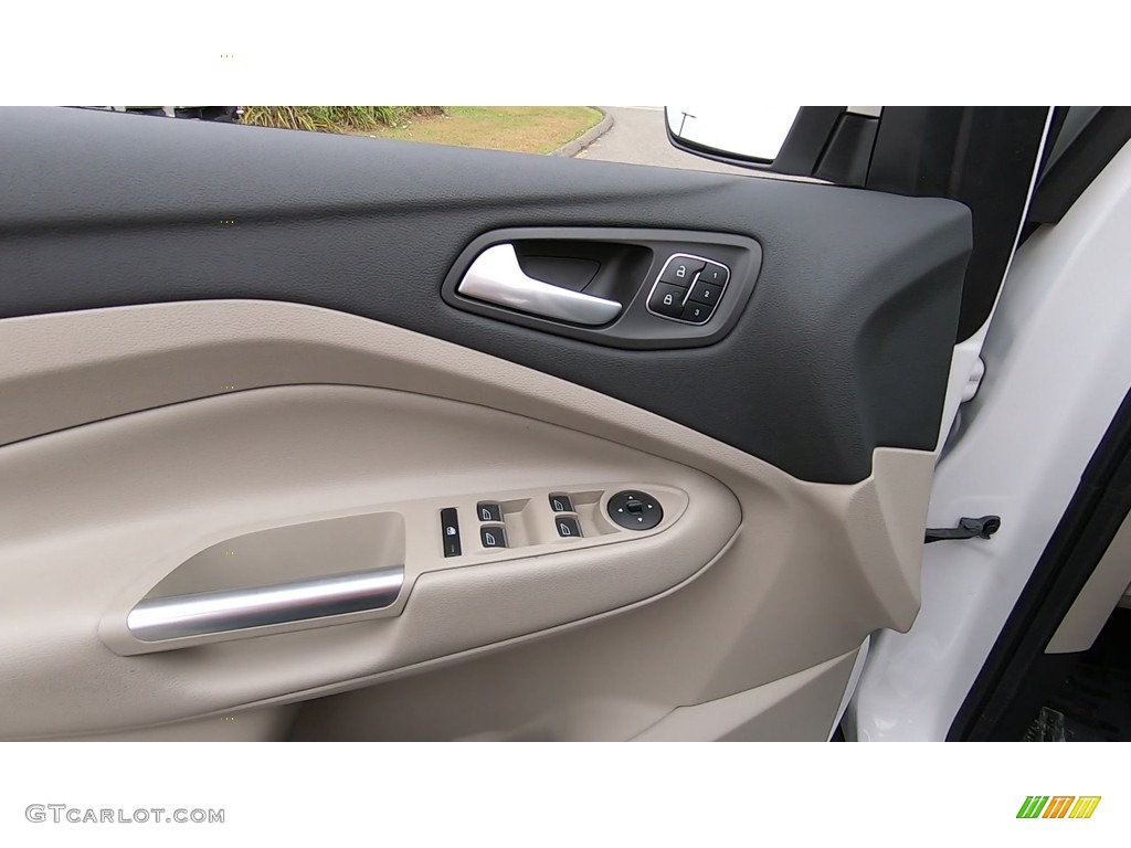 2017 Escape Titanium 4WD - White Platinum / Medium Light Stone photo #13