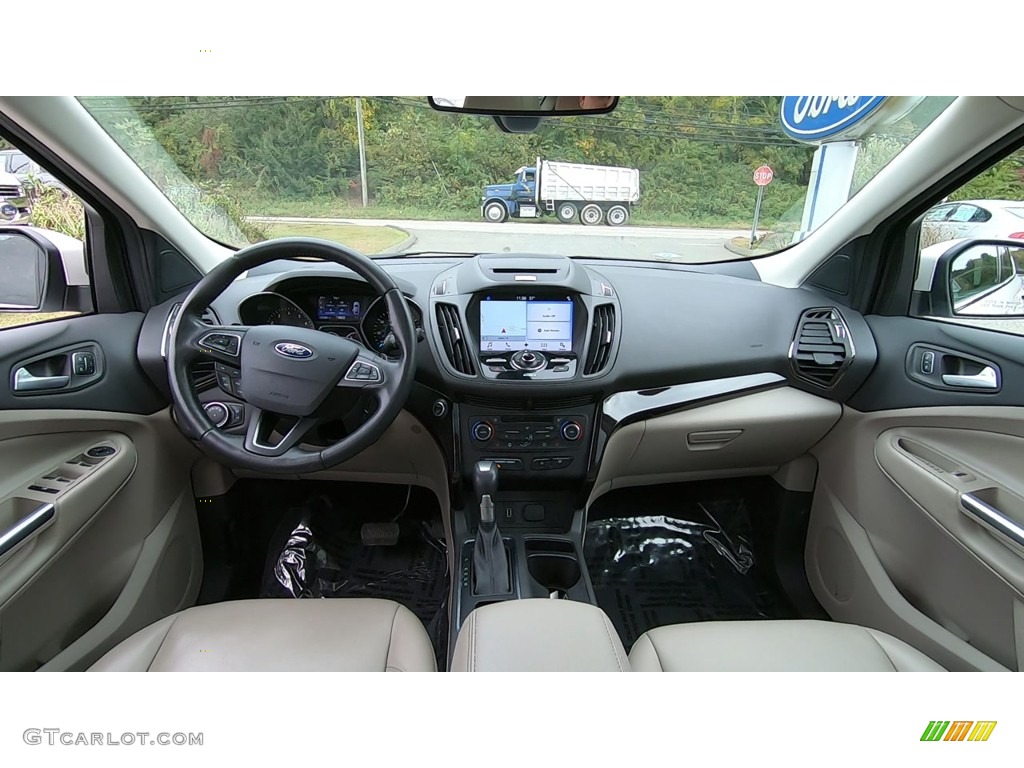 2017 Escape Titanium 4WD - White Platinum / Medium Light Stone photo #20