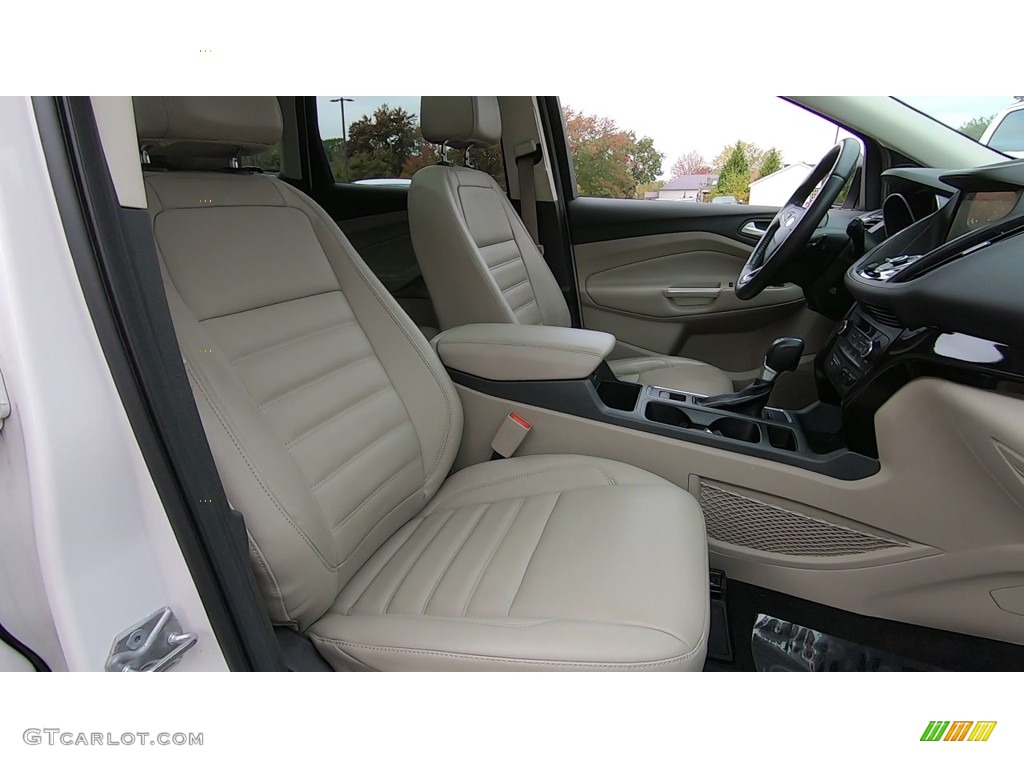 2017 Escape Titanium 4WD - White Platinum / Medium Light Stone photo #25