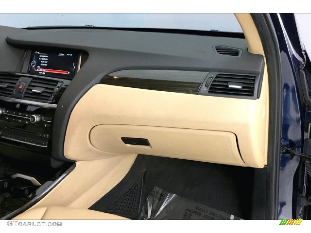 2016 X3 xDrive28i - Deep Sea Blue Metallic / Sand Beige photo #24