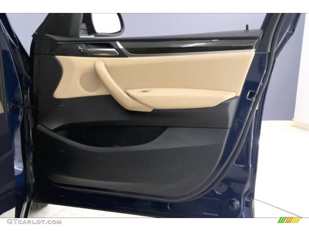 2016 X3 xDrive28i - Deep Sea Blue Metallic / Sand Beige photo #25