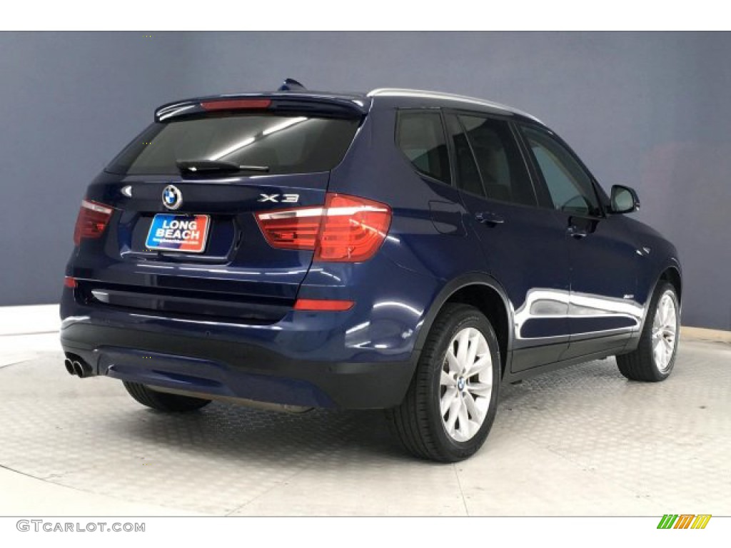2016 X3 xDrive28i - Deep Sea Blue Metallic / Sand Beige photo #29