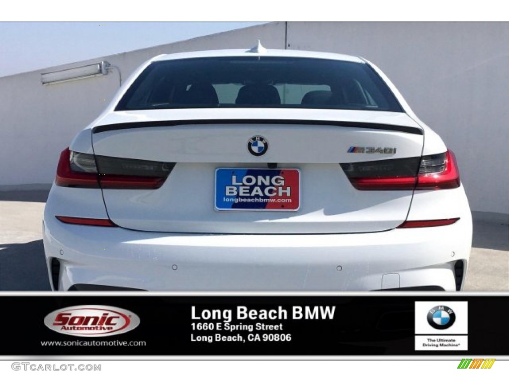 2020 3 Series M340i Sedan - Alpine White / Black photo #3