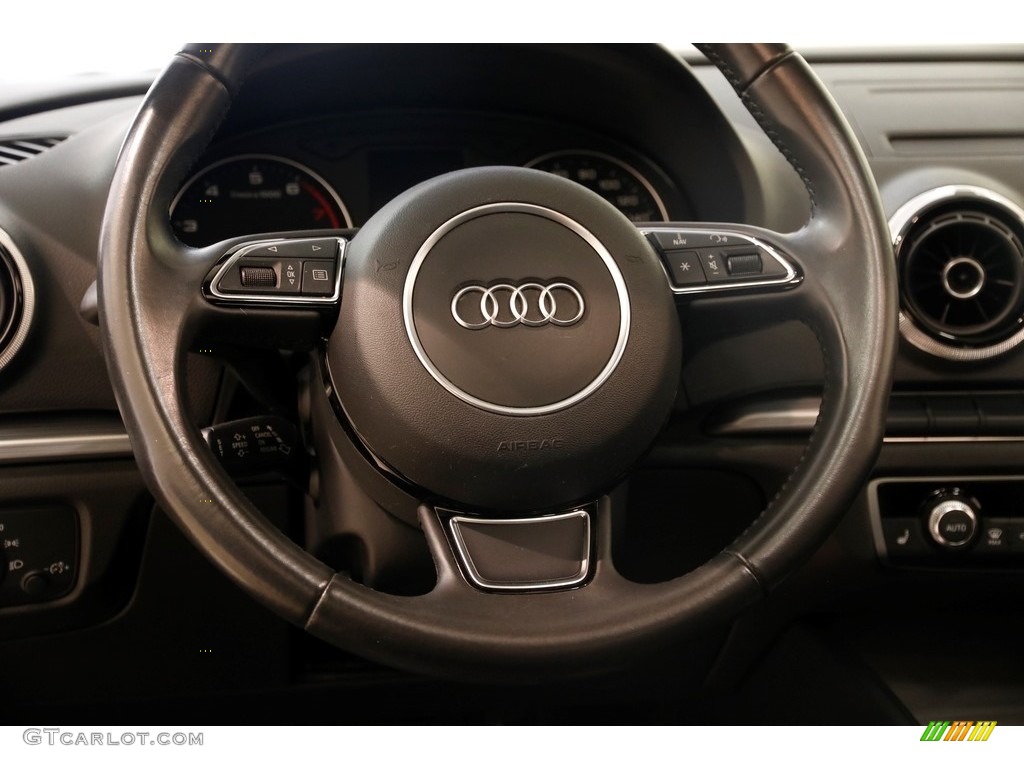 2015 A3 1.8 Premium Plus - Scuba Blue Metallic / Black photo #7