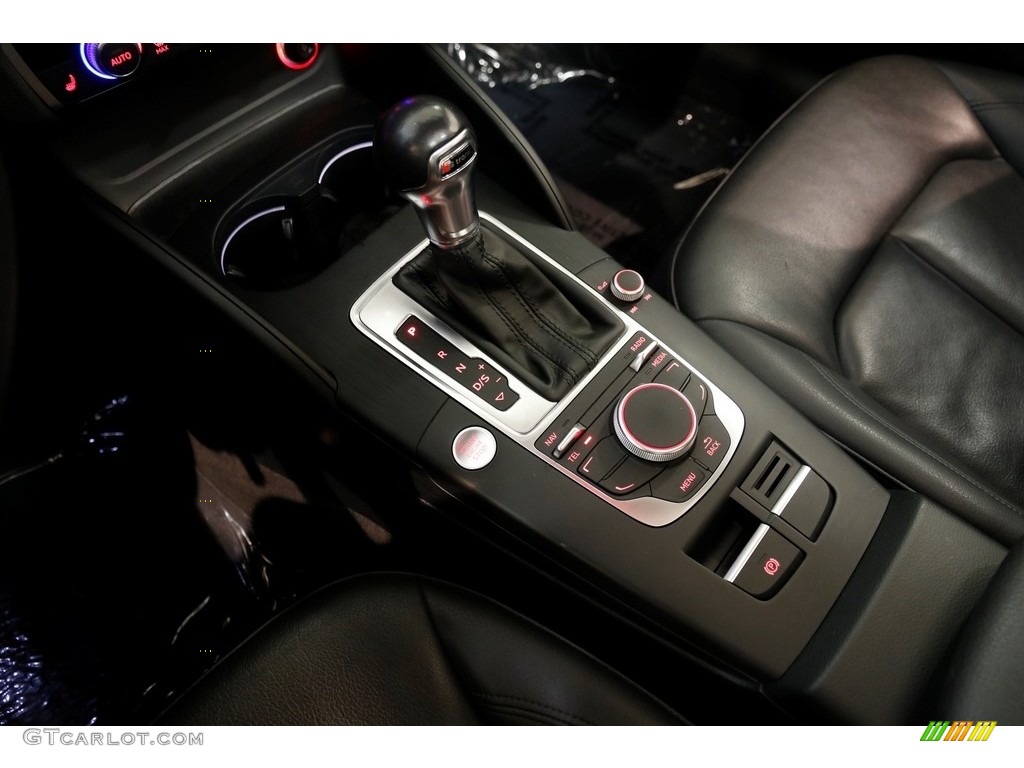 2015 A3 1.8 Premium Plus - Scuba Blue Metallic / Black photo #14