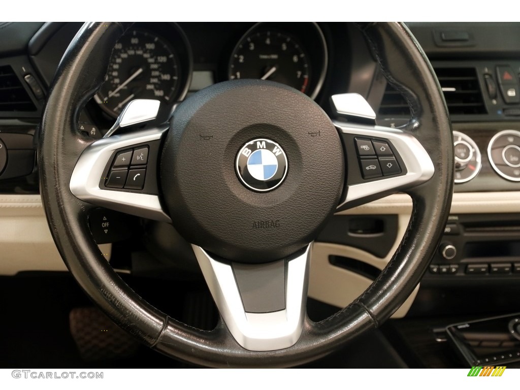 2009 Z4 sDrive35i Roadster - Deep Sea Blue Metallic / Ivory White Nappa Leather photo #7