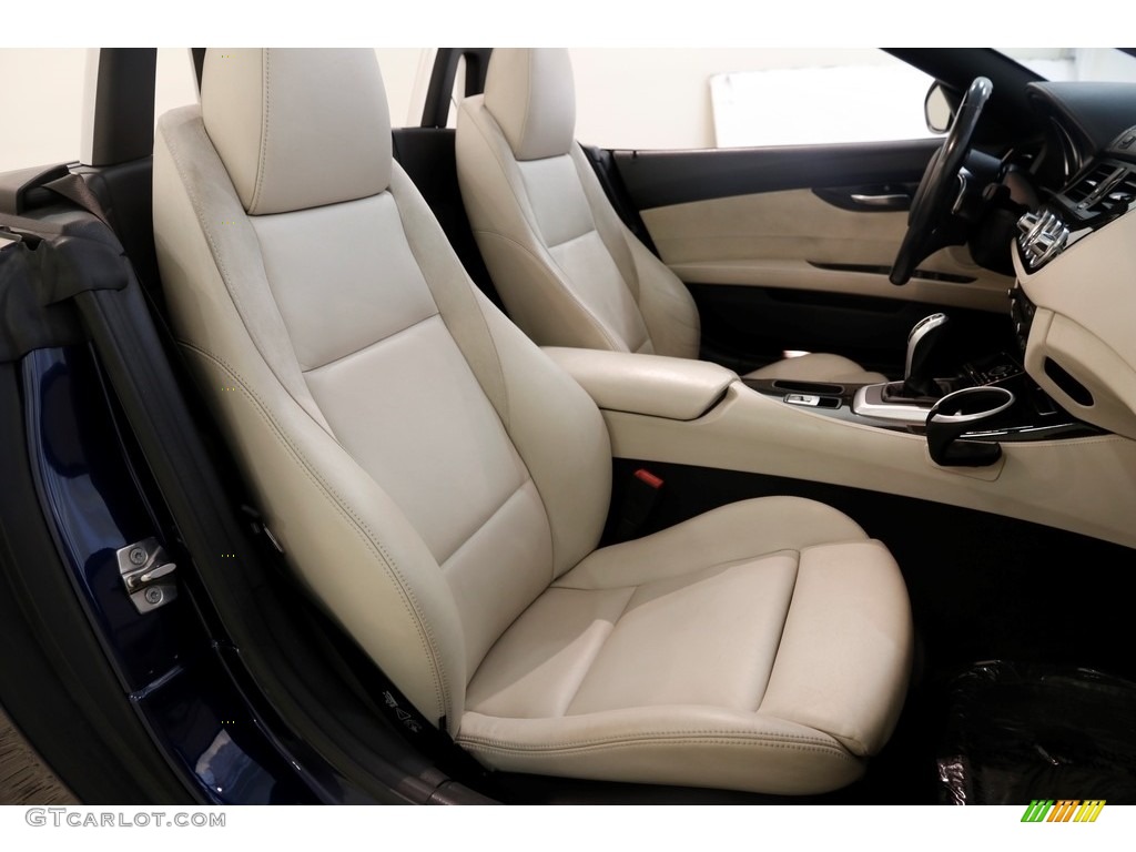 2009 Z4 sDrive35i Roadster - Deep Sea Blue Metallic / Ivory White Nappa Leather photo #15