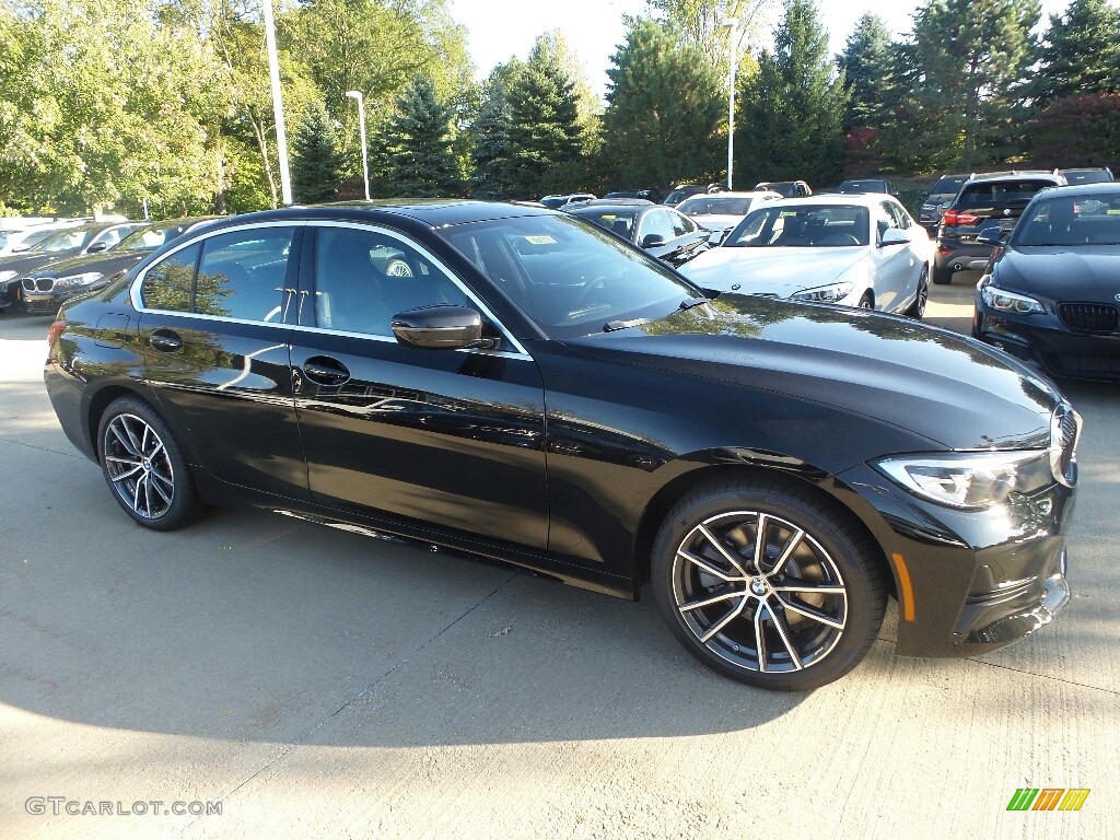 2020 3 Series 330i xDrive Sedan - Jet Black / Black photo #1