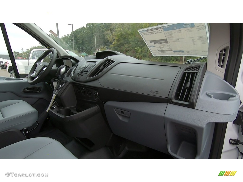 2019 Ford Transit Van 250 LR Long Pewter Dashboard Photo #135599007