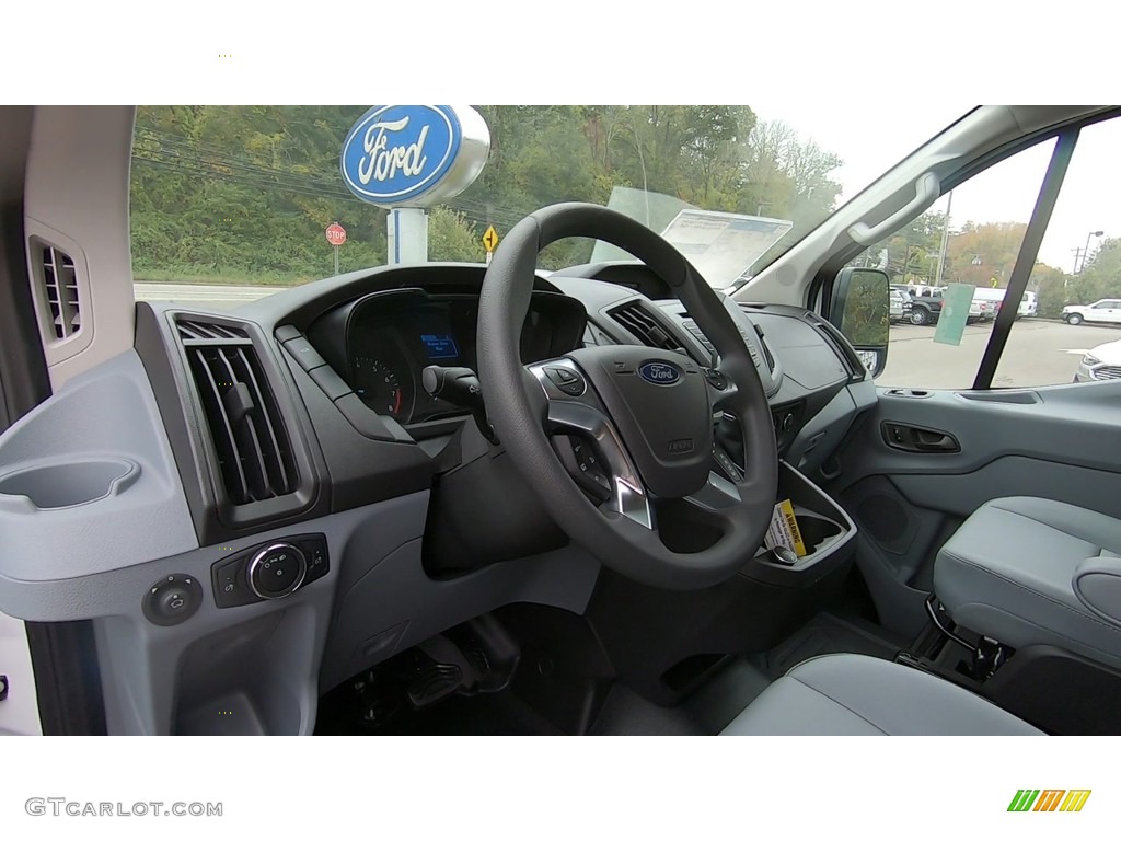 2019 Transit Van 150 LR Long - Oxford White / Pewter photo #10