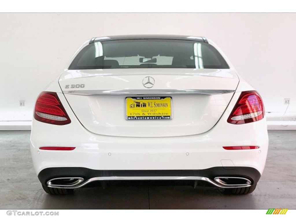 2019 E 300 Sedan - Polar White / Black photo #3