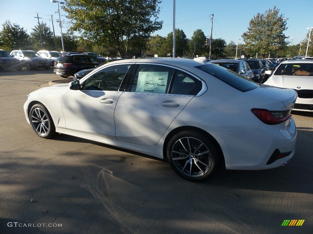 2020 3 Series 330i xDrive Sedan - Alpine White / Black photo #5