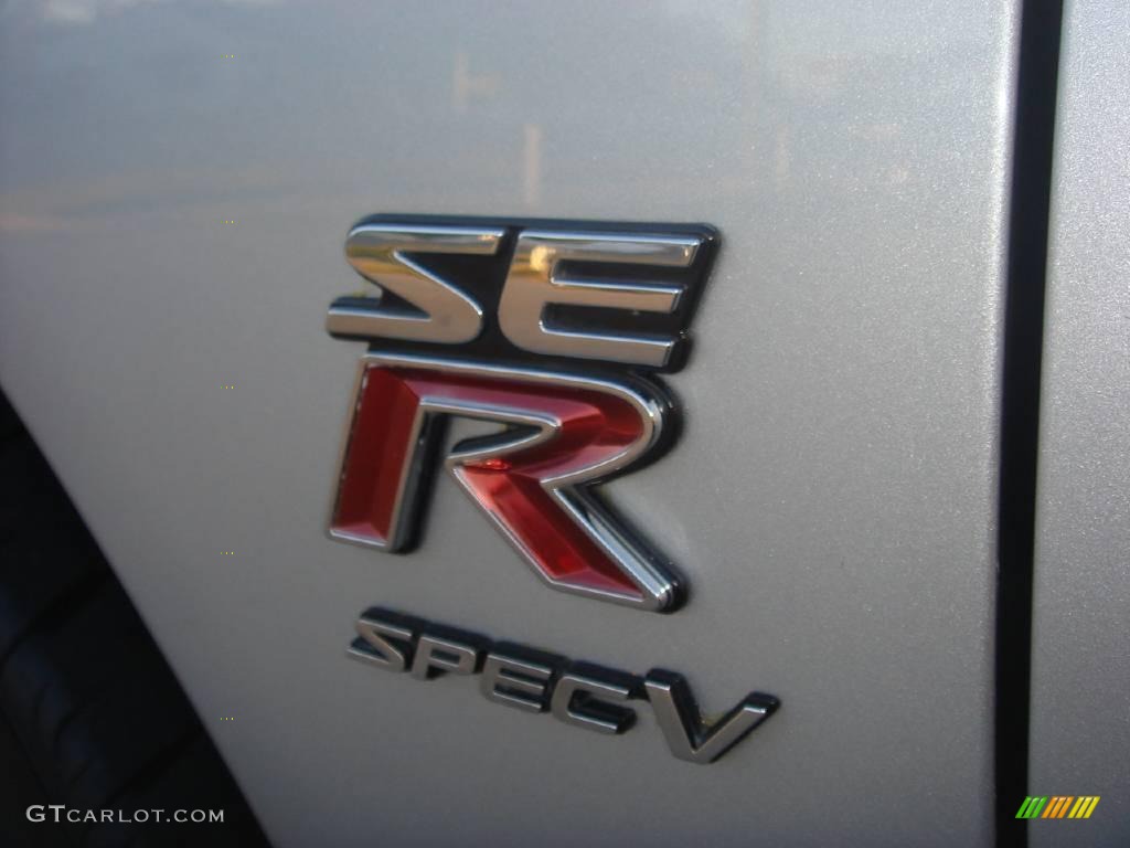 2006 Sentra SE-R Spec V - Brilliant Aluminum Metallic / Charcoal photo #9