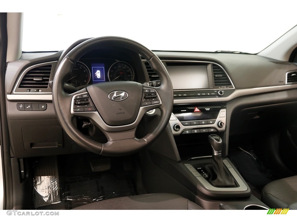 2017 Elantra Limited - Silver / Black photo #6