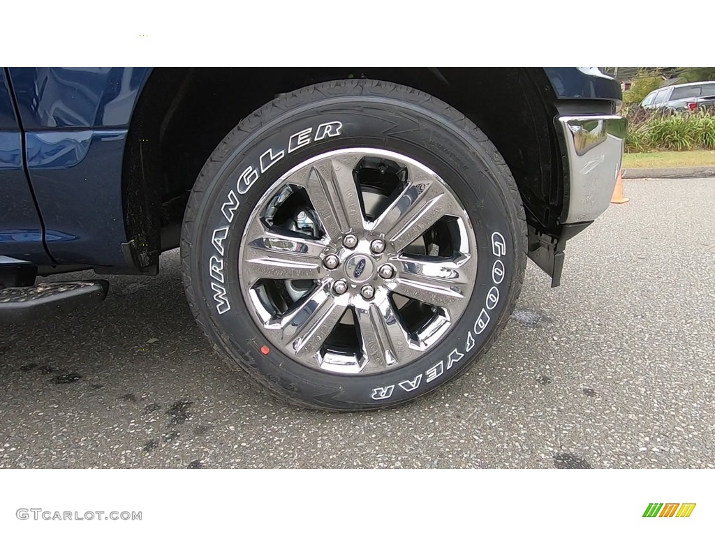 2019 F150 XLT SuperCab 4x4 - Blue Jeans / Earth Gray photo #26