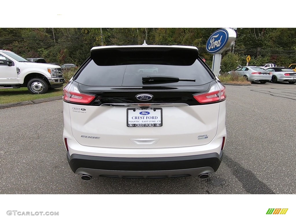 2019 Edge SEL AWD - White Platinum / Ebony photo #6