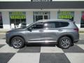 Machine Gray 2019 Hyundai Santa Fe Ultimate AWD