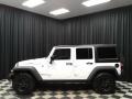 2017 Bright White Jeep Wrangler Unlimited Willys Wheeler 4x4  photo #1