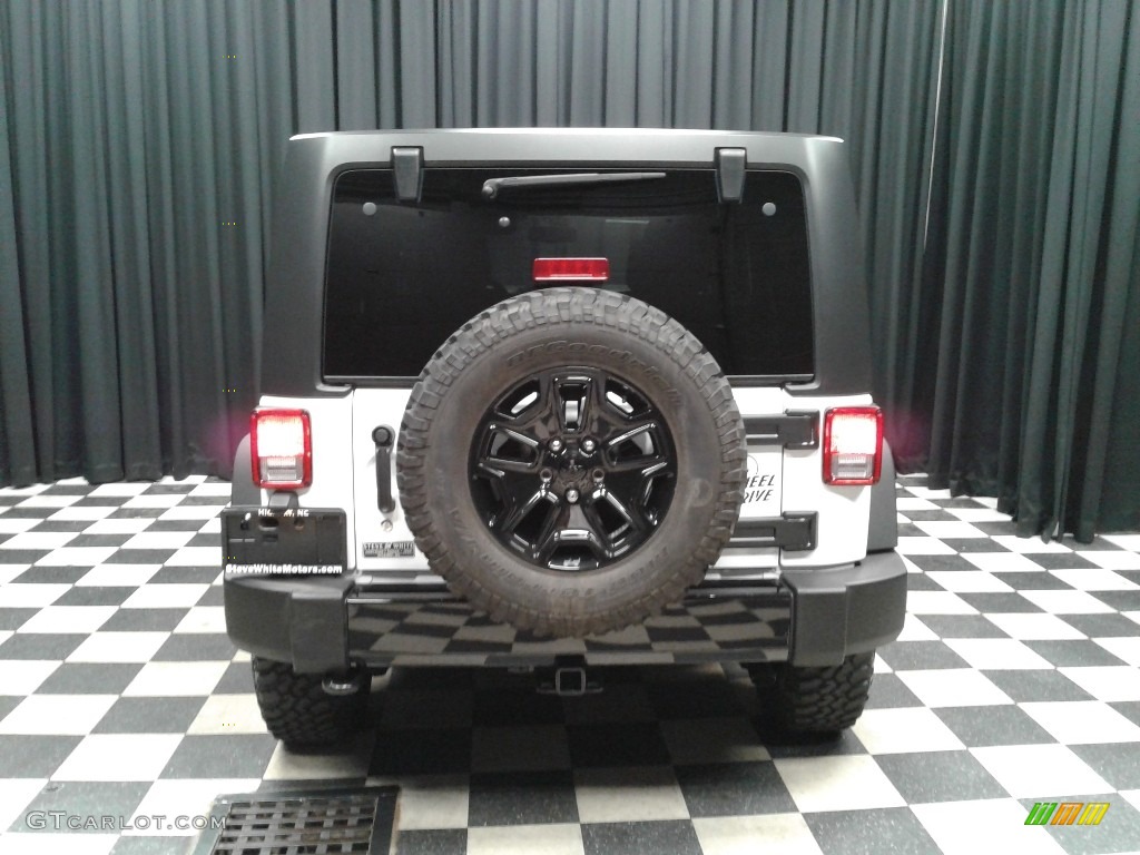 2017 Wrangler Unlimited Willys Wheeler 4x4 - Bright White / Black photo #7