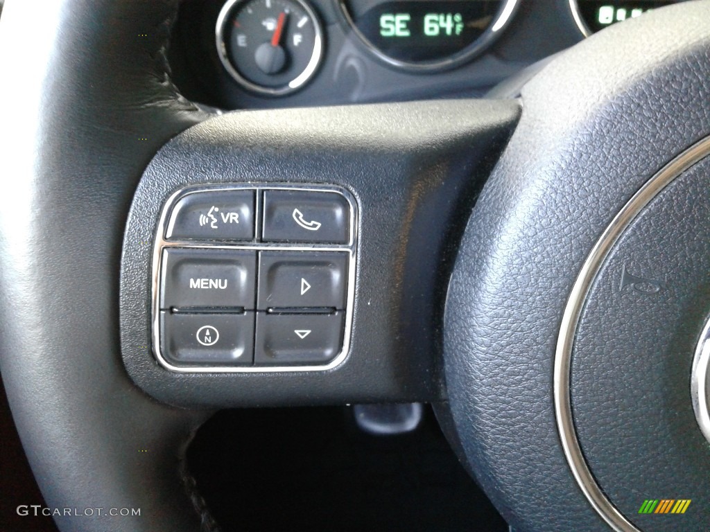 2017 Wrangler Unlimited Willys Wheeler 4x4 - Bright White / Black photo #17