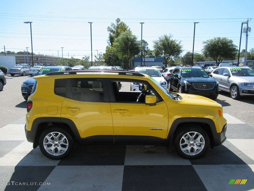 2018 Renegade Latitude - Solar Yellow / Black photo #3