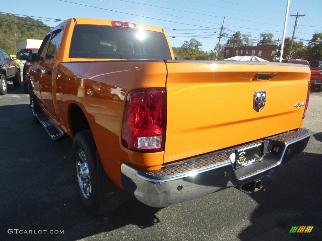 2015 2500 Tradesman Crew Cab 4x4 - Omaha Orange / Black/Diesel Gray photo #3