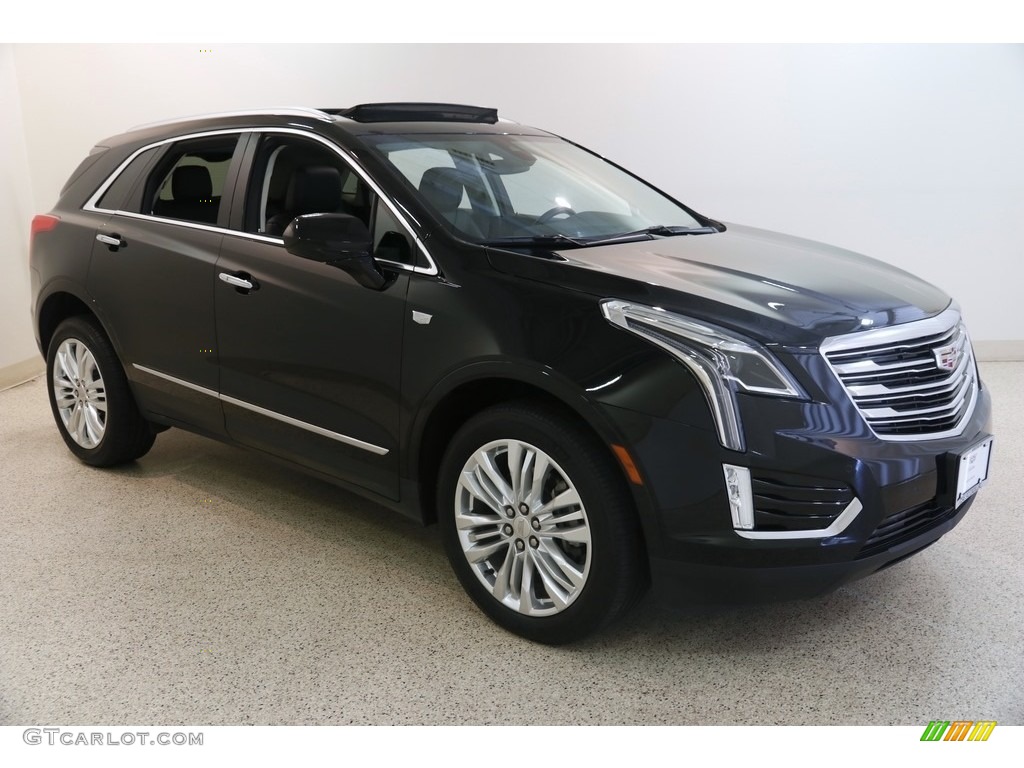 Stellar Black Metallic 2019 Cadillac XT5 Premium Luxury AWD Exterior Photo #135606594