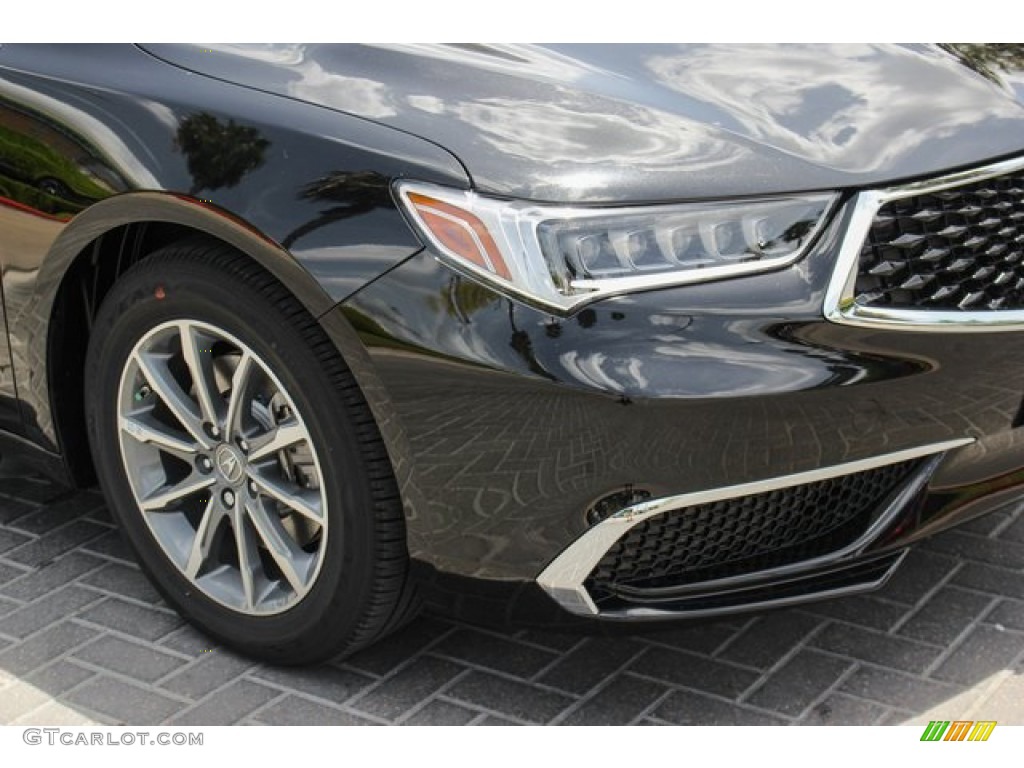 2020 TLX Technology Sedan - Majestic Black Pearl / Ebony photo #10